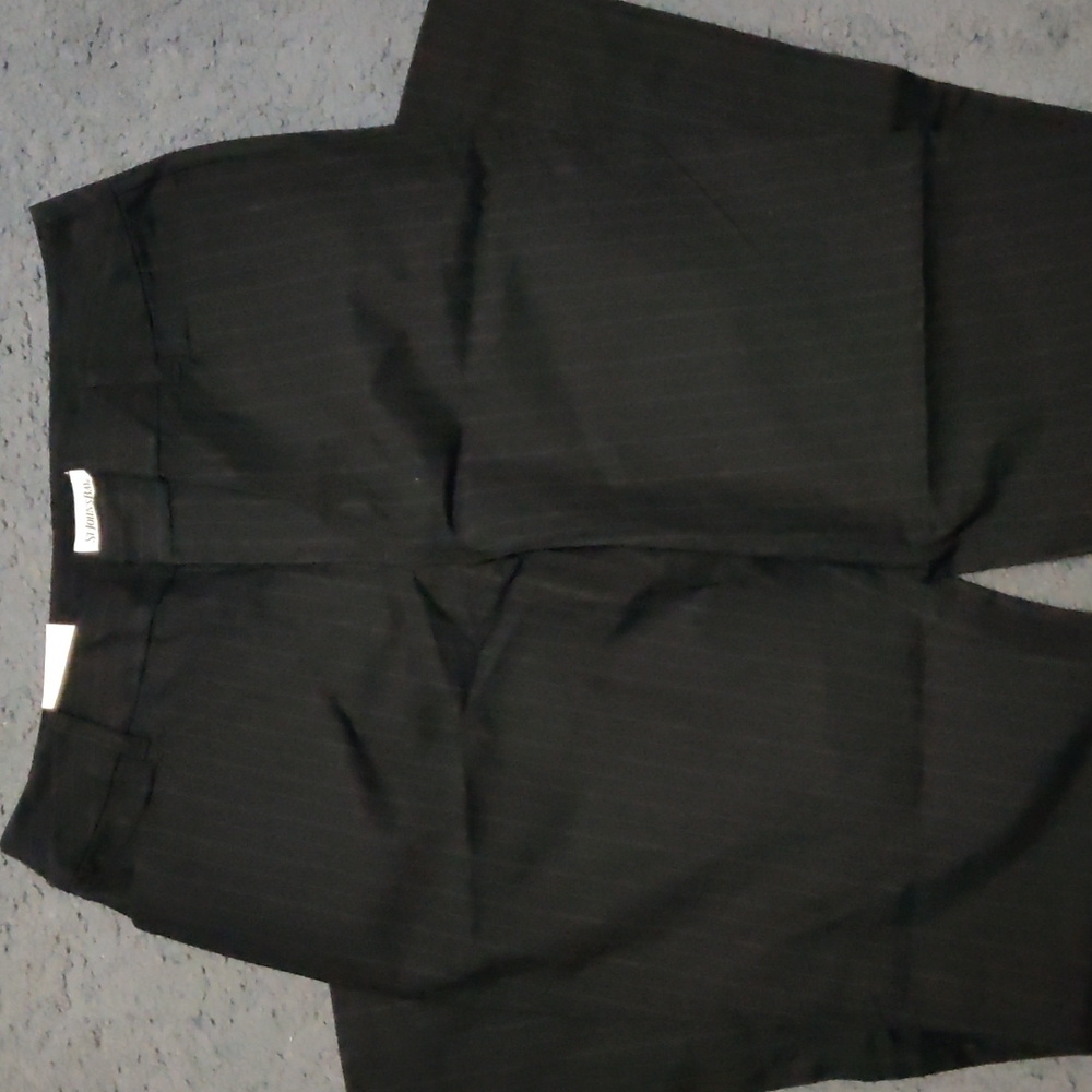 St. John’s bay black dress pants size 10 NWT